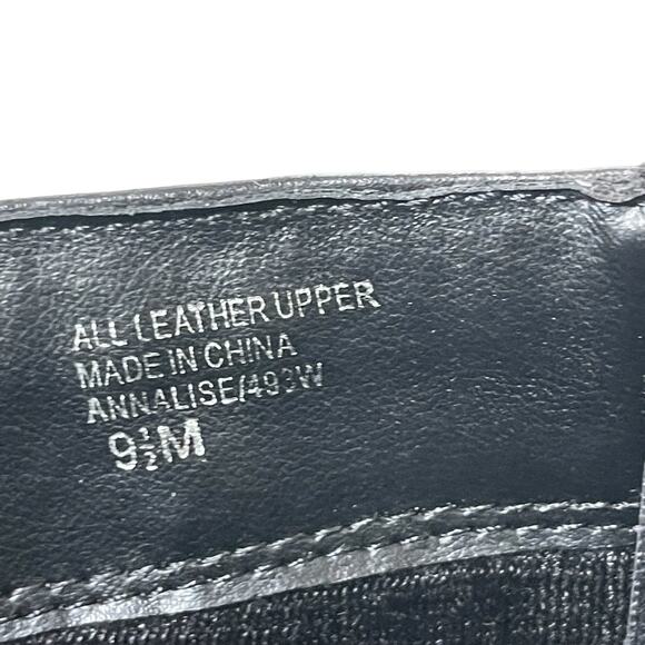 Karen Scott Women Knee High Boots Annalise Size US 9M Black Leather - Picture 10 of 10